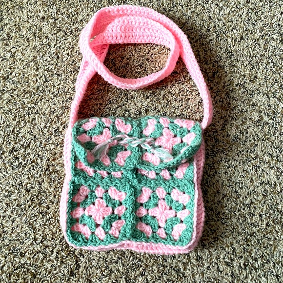 Handbags - handmade crochet bag